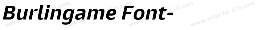 Burlingame Font字体转换